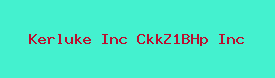 Kerluke Inc CkkZ1BHp Inc Logo