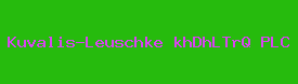 Kuvalis-Leuschke khDhLTrQ PLC