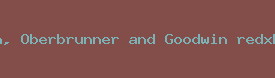 Baumbach, Oberbrunner and Goodwin redxLAr5 LLC