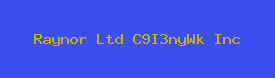 Raynor Ltd C9I3nyWk Inc