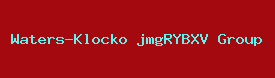 Waters-Klocko jmgRYBXV Group Logo