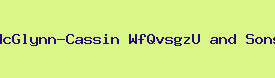 McGlynn-Cassin WfQvsgzU and Sons