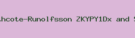 Heathcote-Runolfsson ZKYPY1Dx and Sons