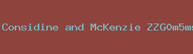Dicki, Considine and McKenzie ZZG0m5ms Group