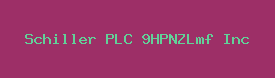 Schiller PLC 9HPNZLmf Inc