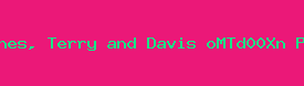 Jones, Terry and Davis oMTd00Xn PLC