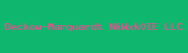 Deckow-Marquardt NkWxk0IE LLC Logo