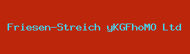 Friesen-Streich yKGFhoMO Ltd