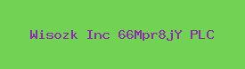 Wisozk Inc 66Mpr8jY PLC