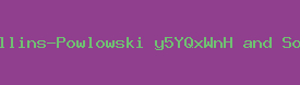 Collins-Powlowski y5YQxWnH and Sons