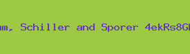 Graham, Schiller and Sporer 4ekRs8GD LLC